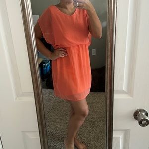 Orange/Peach dress